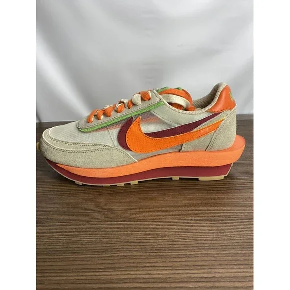 Nike | Shoes | Nike Ld Waffle X Clot X Sacai Net Orange  display picture 2